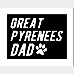 Great Pyrenees Dad Posters and Art